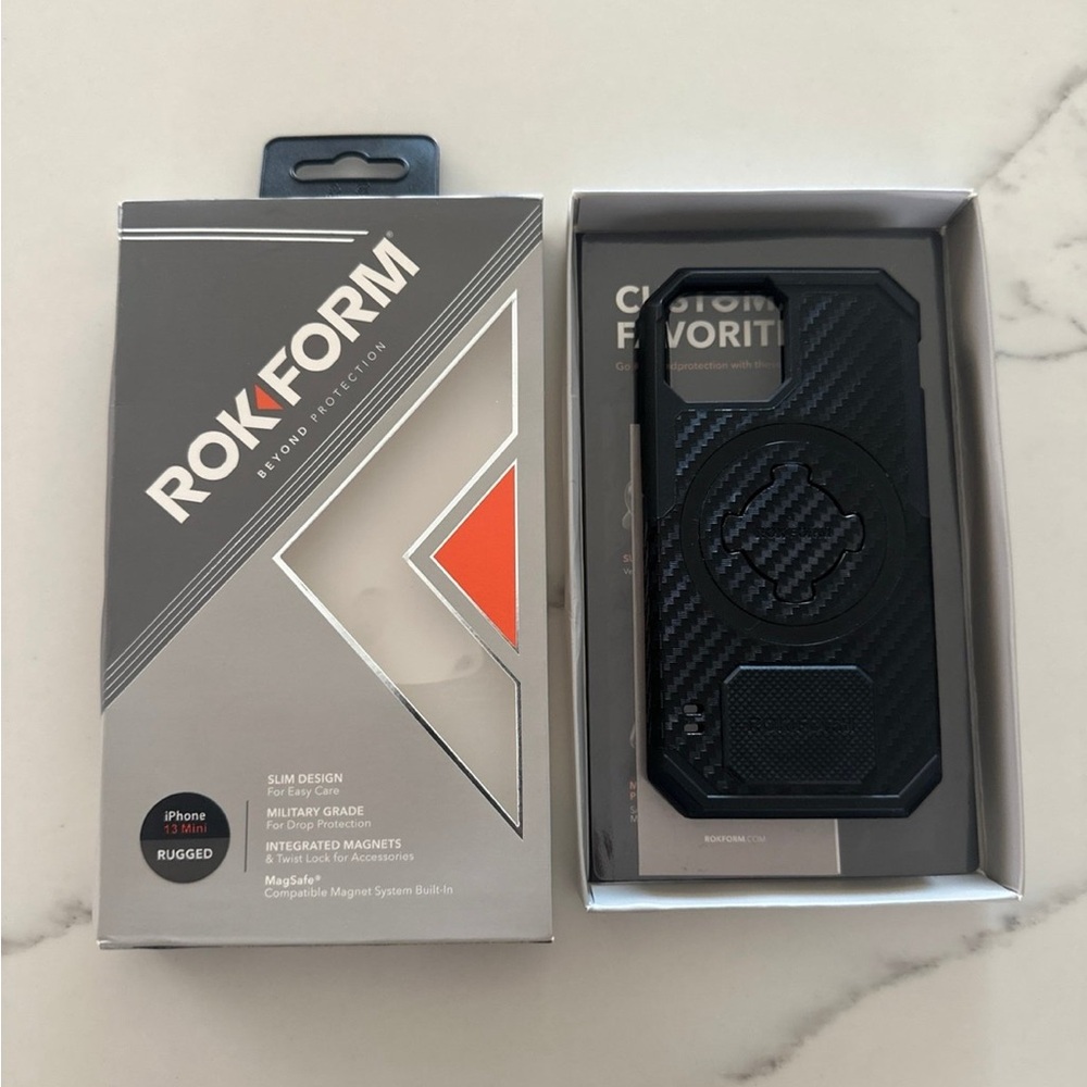 Rokform Black Rugged iPhone 13 Mini Case